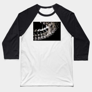 Abstract glass chandelier display Baseball T-Shirt